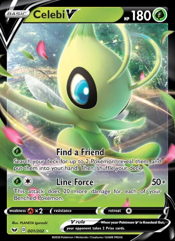 Celebi V — изображение карты
