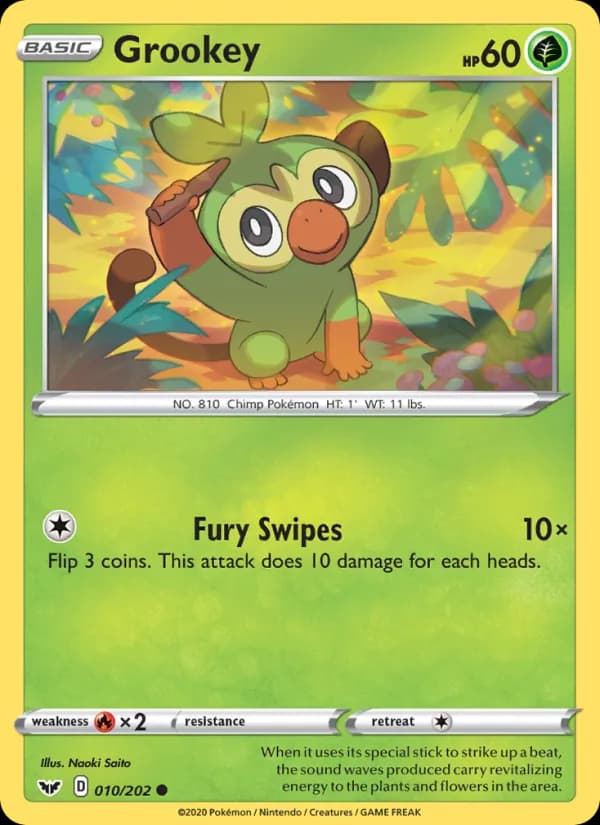 Grookey — изображение карты