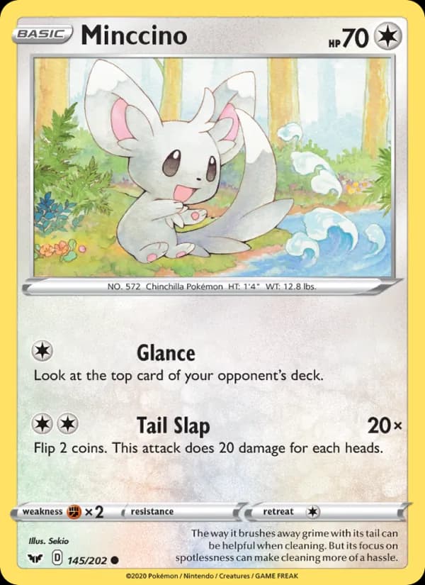 Minccino — изображение карты
