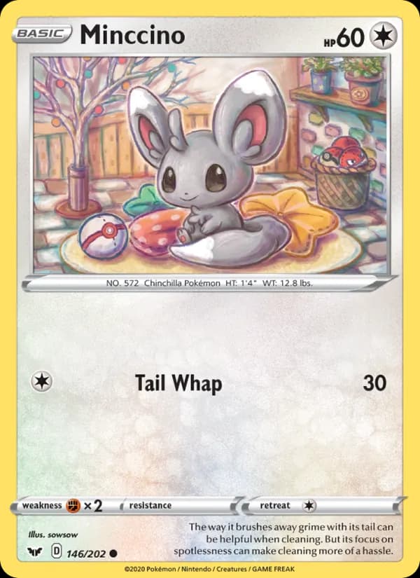 Minccino — изображение карты