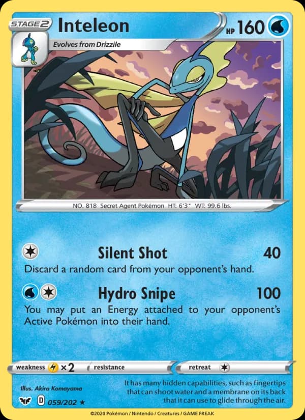 Inteleon — изображение карты