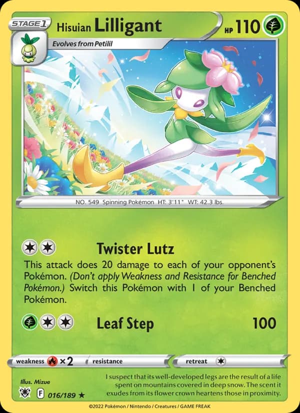 Hisuian Lilligant — изображение карты
