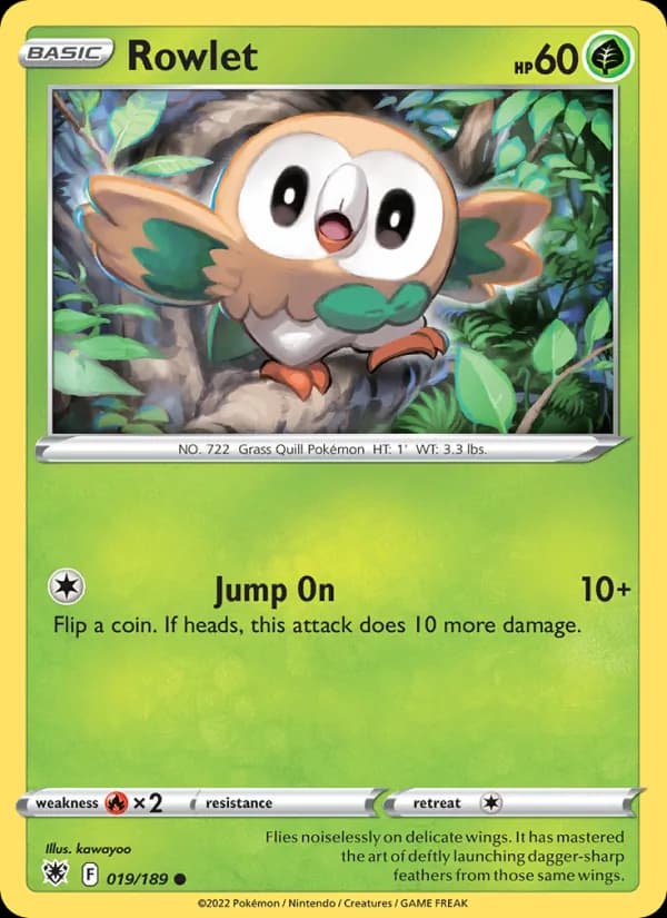 Rowlet — изображение карты