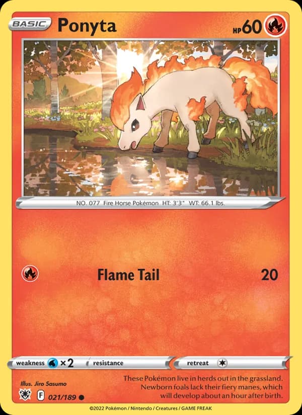 Ponyta — изображение карты