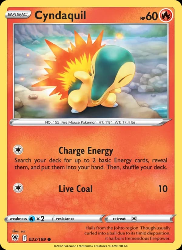 Cyndaquil — изображение карты