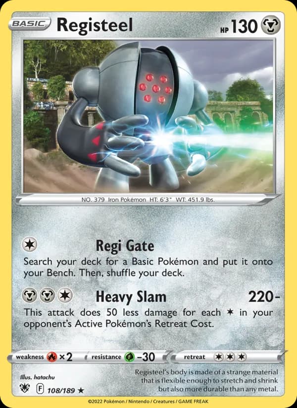 Registeel — изображение карты