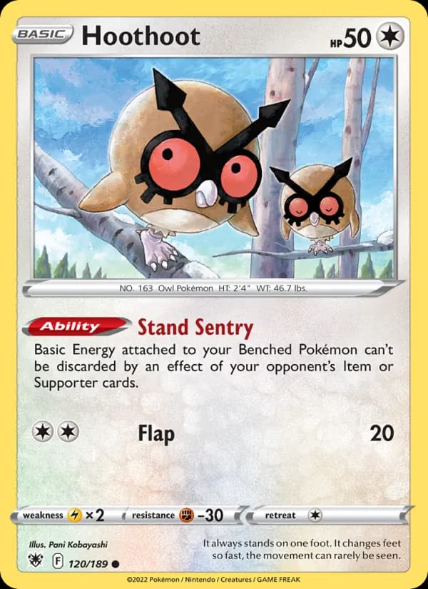 Hoothoot — изображение карты
