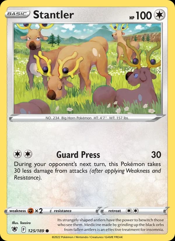 Stantler — изображение карты