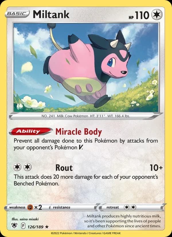 Miltank — изображение карты