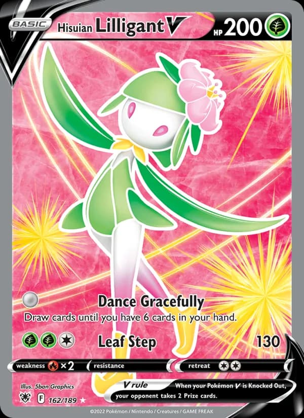 Hisuian Lilligant V — изображение карты