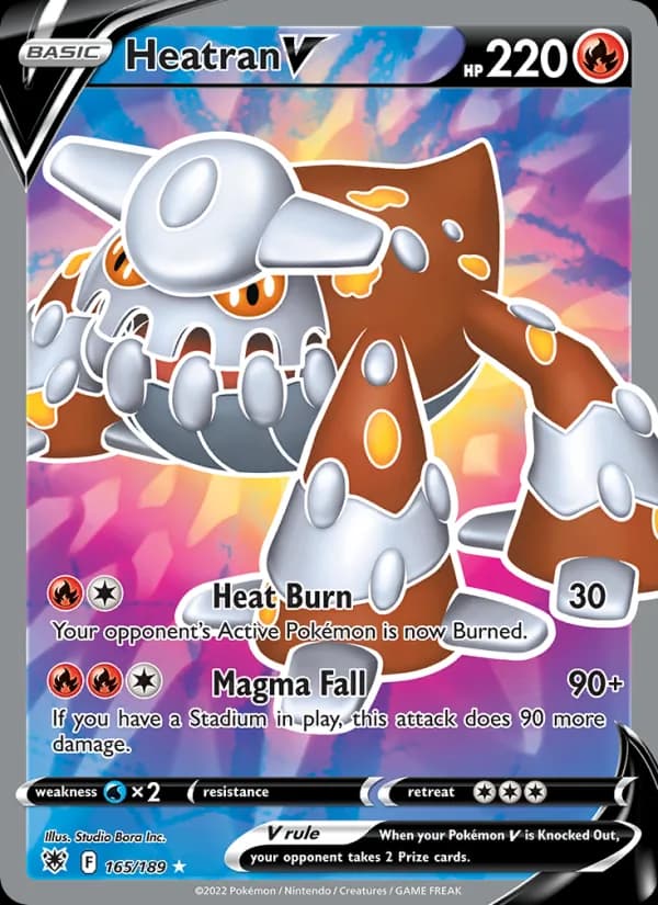 Heatran V — изображение карты