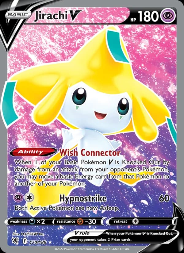 Jirachi V — изображение карты