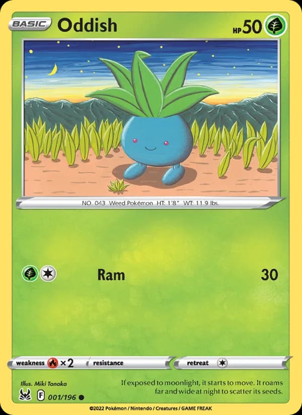 Oddish — изображение карты