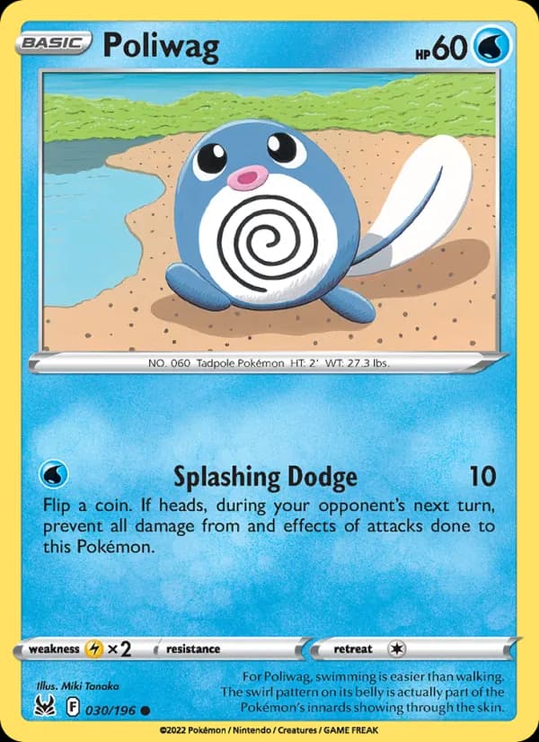 Poliwag — изображение карты