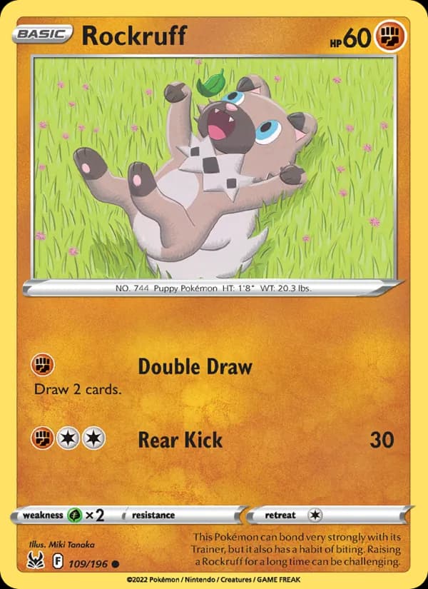 Rockruff — изображение карты