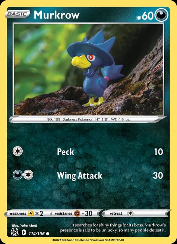 Murkrow — изображение карты