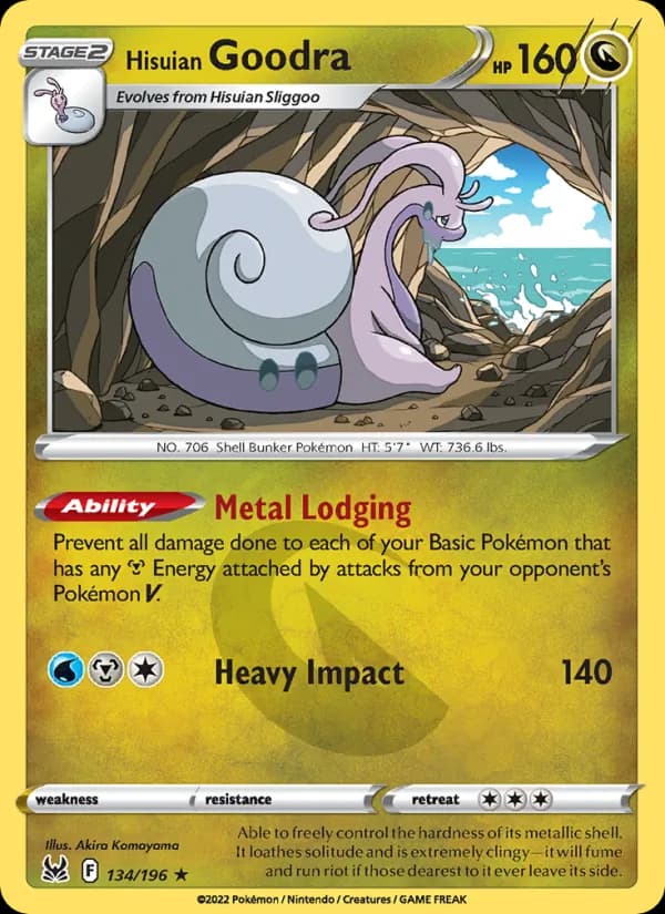Hisuian Goodra — изображение карты