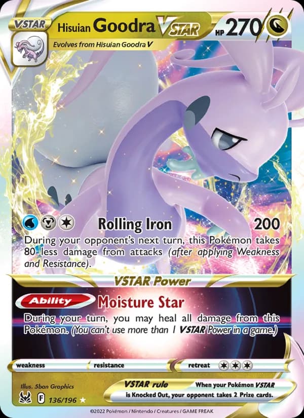 Hisuian Goodra VSTAR — изображение карты