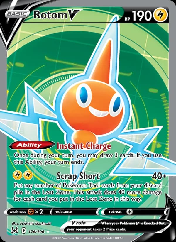 Rotom V — изображение карты
