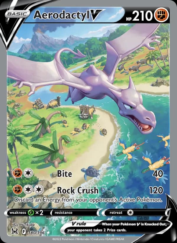Aerodactyl V — изображение карты