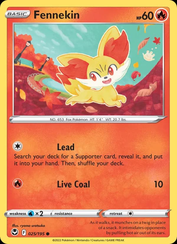 Fennekin — изображение карты