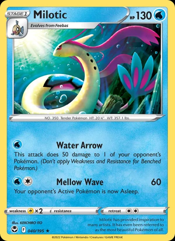 Milotic — изображение карты