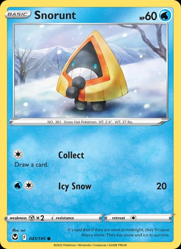 Snorunt — изображение карты