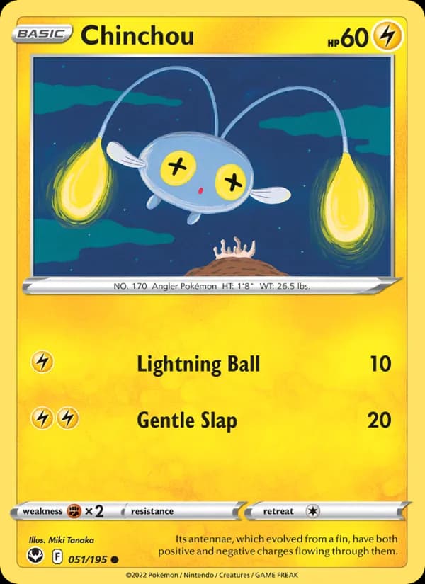 Chinchou — изображение карты