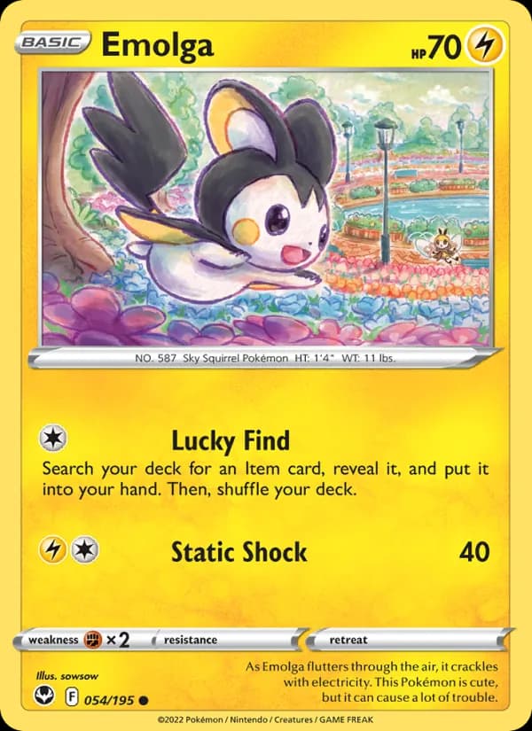 Emolga — изображение карты
