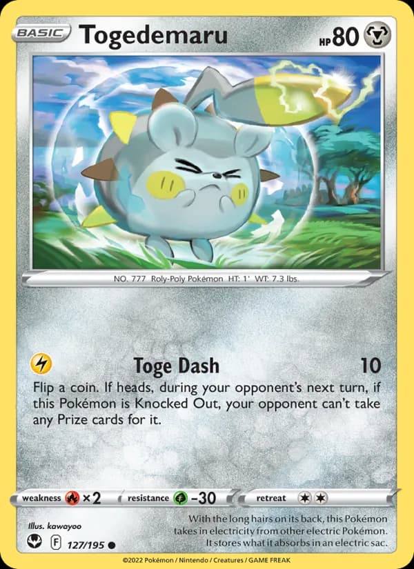 Togedemaru — изображение карты