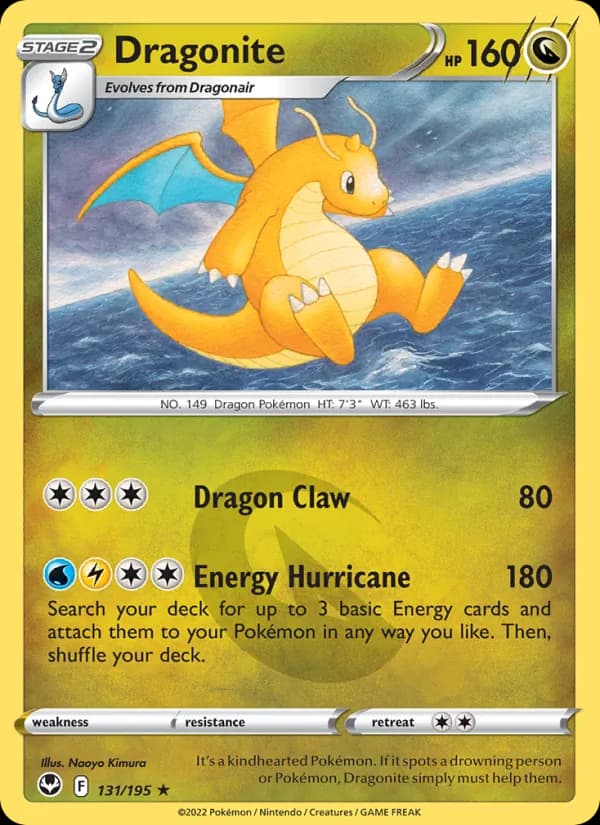 Dragonite — изображение карты