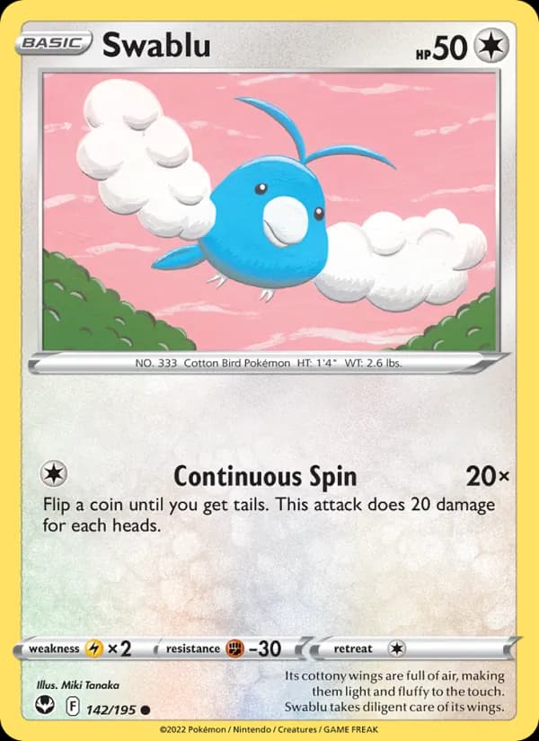Swablu — изображение карты