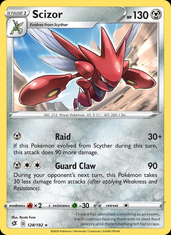 Scizor — изображение карты