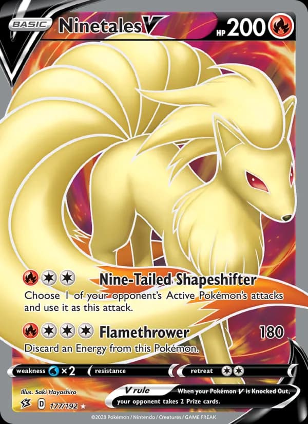 Ninetales V — изображение карты