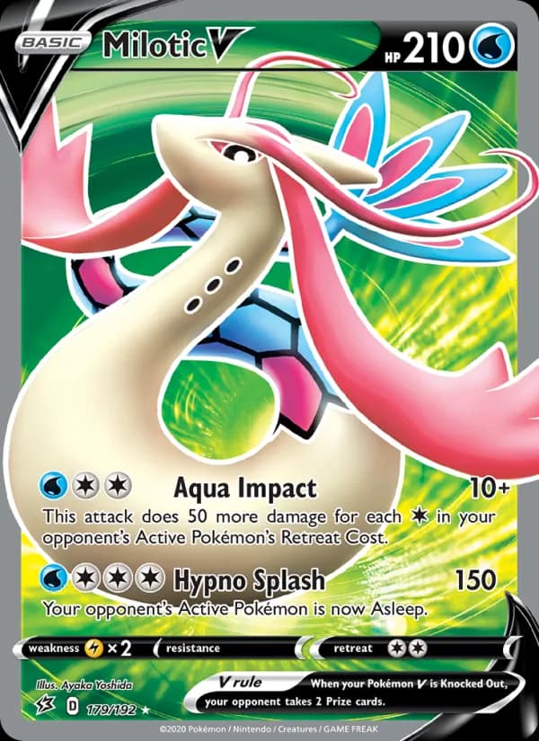 Milotic V — изображение карты