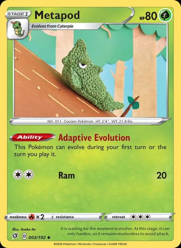 Metapod — изображение карты