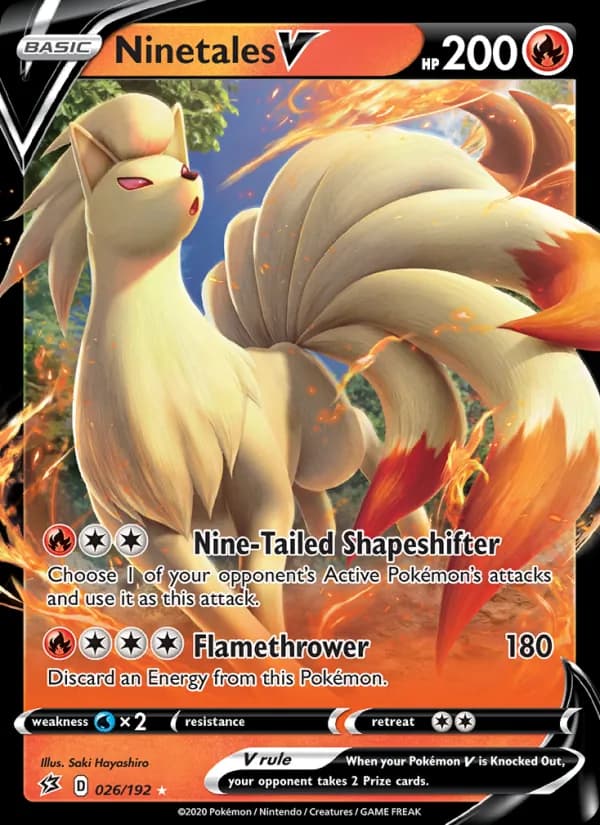 Ninetales V — изображение карты