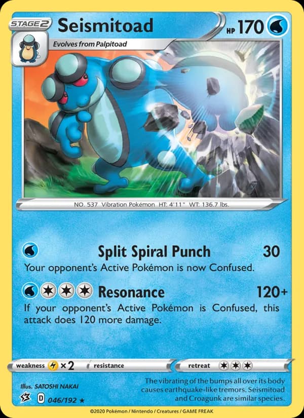 Seismitoad — изображение карты