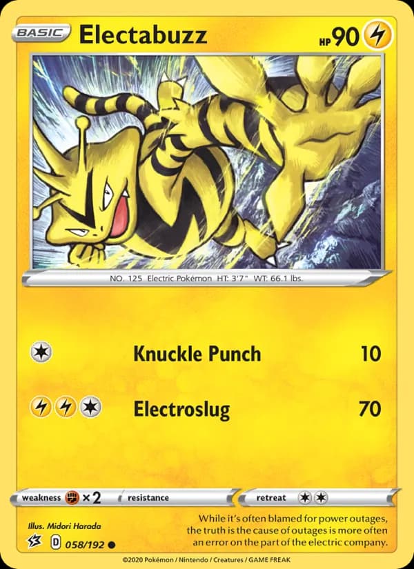 Electabuzz — изображение карты