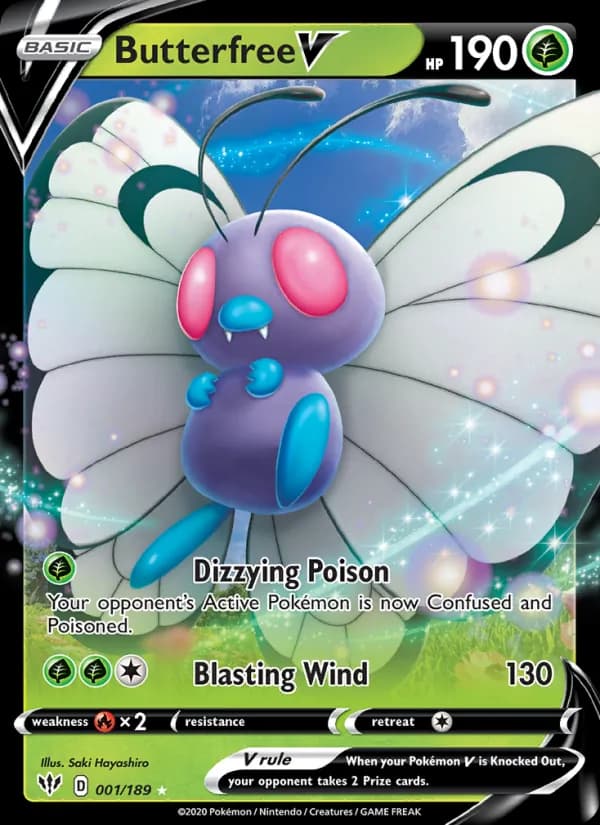 Butterfree V — изображение карты