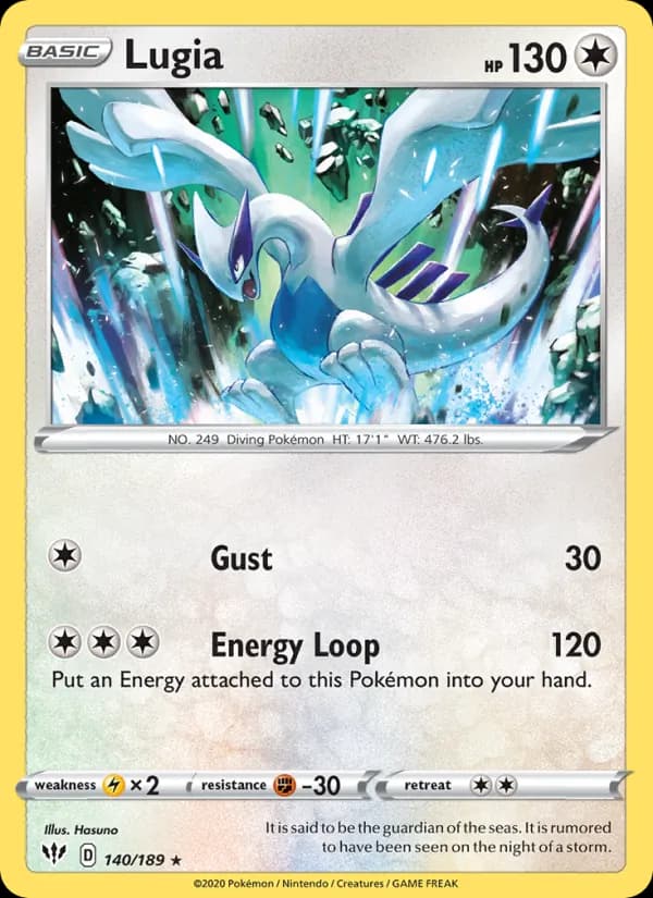 Lugia — изображение карты
