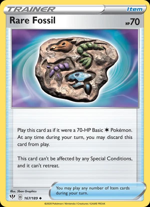 Rare Fossil — изображение карты