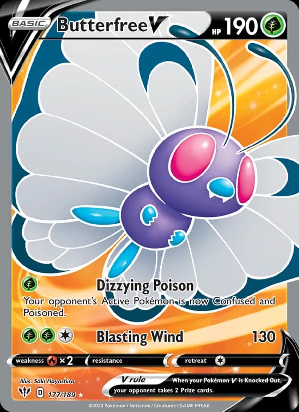 Butterfree V — изображение карты
