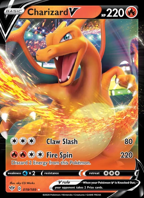 Charizard V — изображение карты
