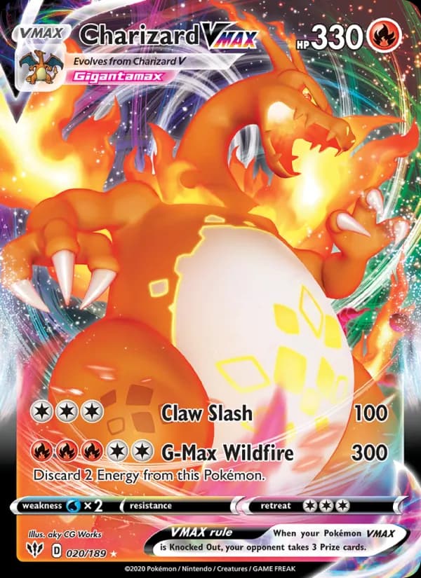 Charizard VMAX — изображение карты