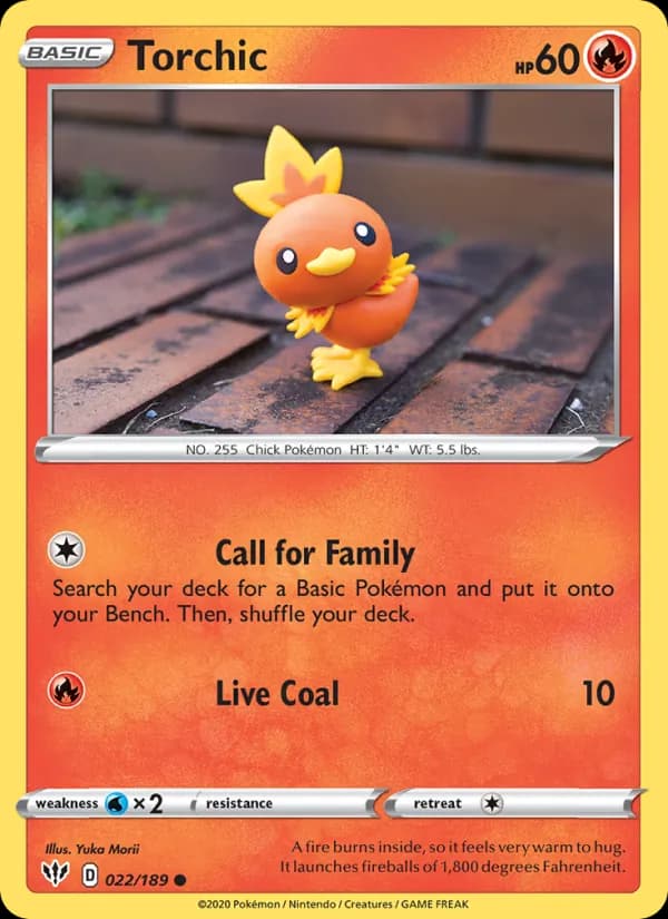 Torchic — изображение карты