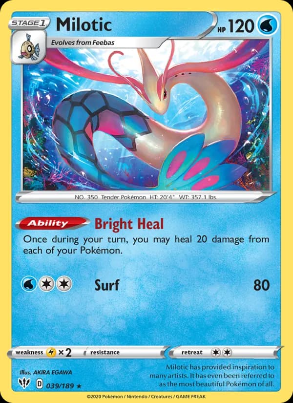 Milotic — изображение карты