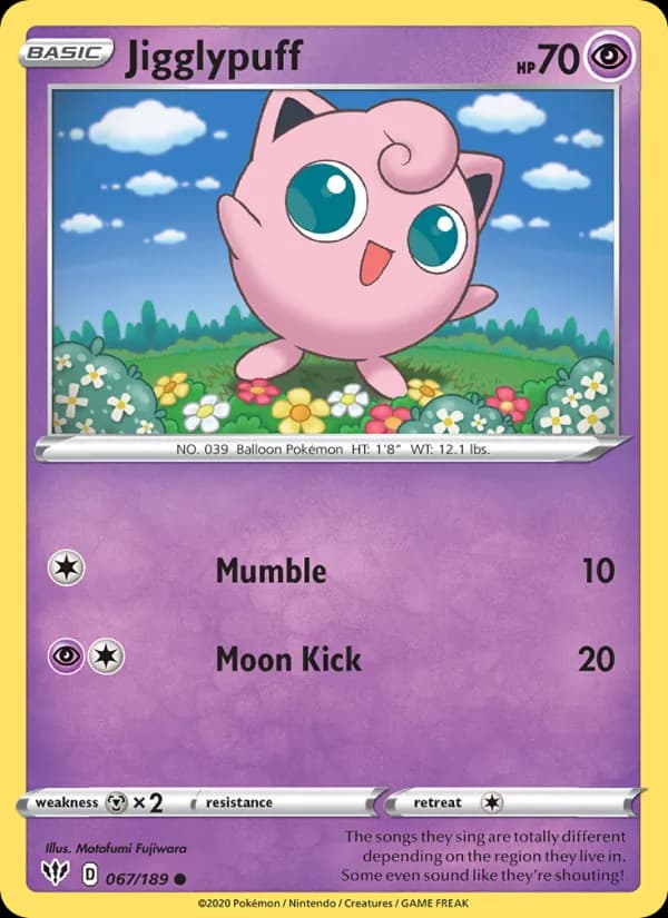 Jigglypuff — изображение карты
