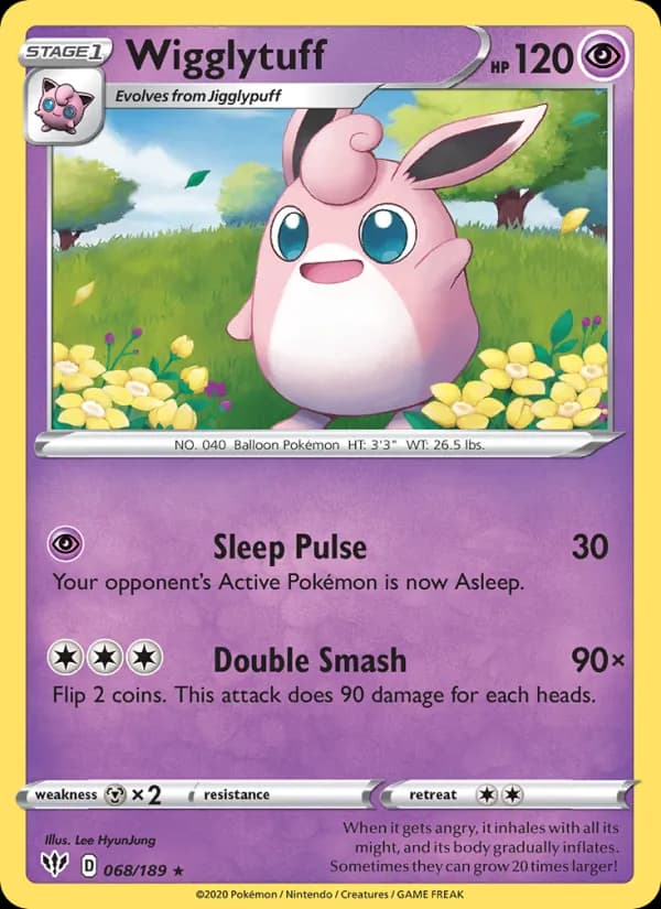 Wigglytuff — изображение карты