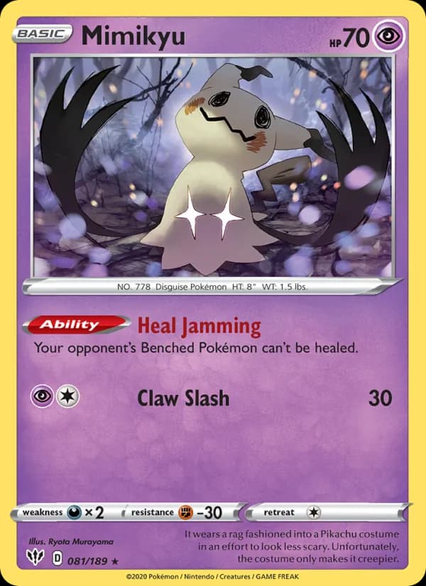 Mimikyu — изображение карты